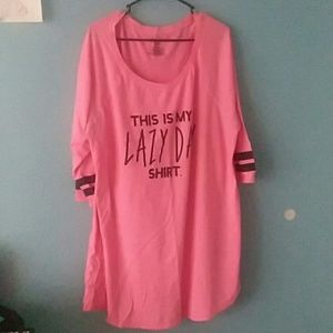 Pink Pajama Shirt